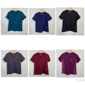 Figs Scrubs Tops Lot of 6 Sz M Nurse Hospital‎ Uniform